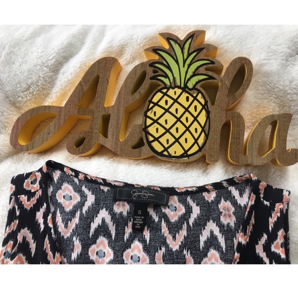 Jessica Simpson Geometric Print Romper - Picture 2 of 4